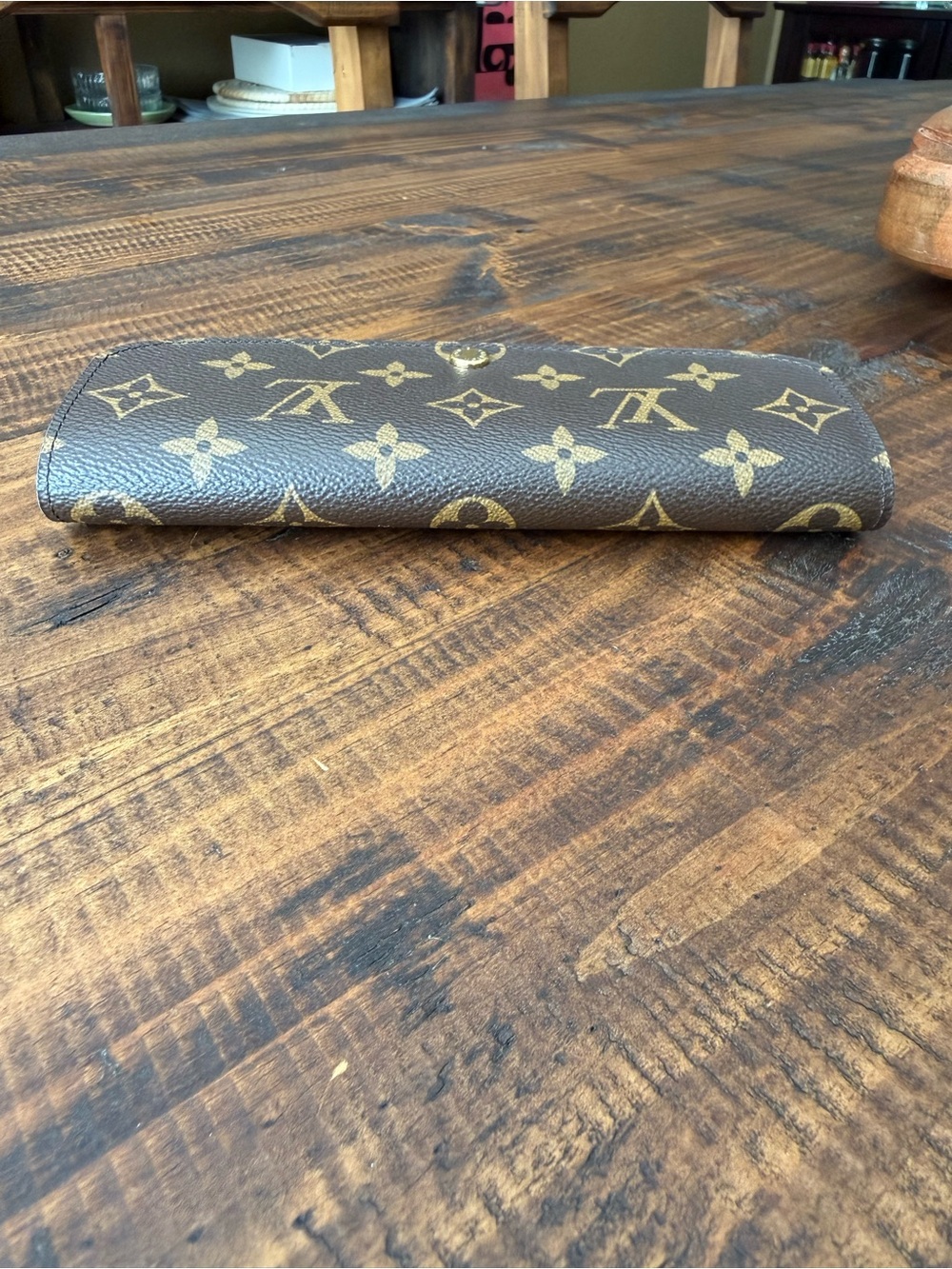 Louis Vuitton Emilie Wallet in Monogram Fuscia - Picture 9 of 14